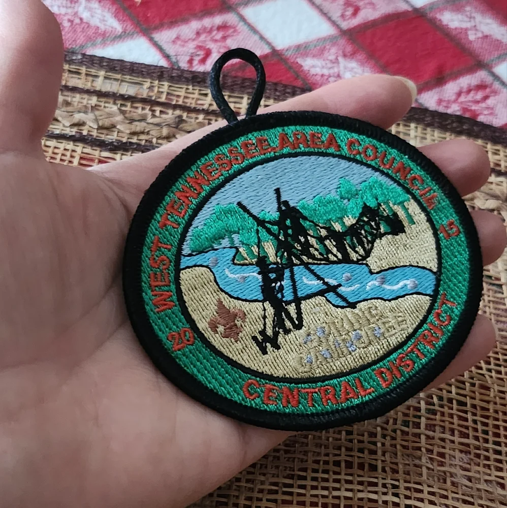 BoyScouts Patch West Tennessee Area Council Central District Spring Camporee2015
